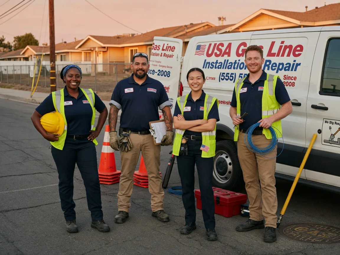 Gas Line Installation company in Garland City, AR